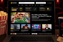 Strona główna Filmwebu, graf. ChatGPT