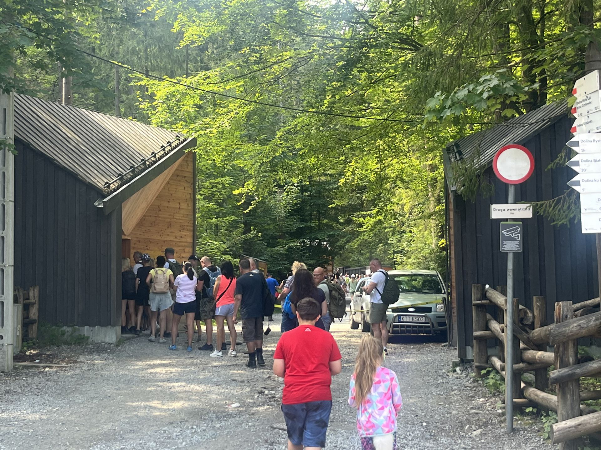 W Dolinie Strążyskiej można zobaczyć prawdziwe tłumy