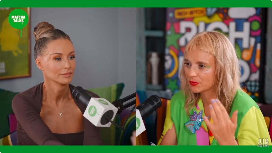 Małgorzata Rozenek-Majdan w podcaście "Matcha Talks"