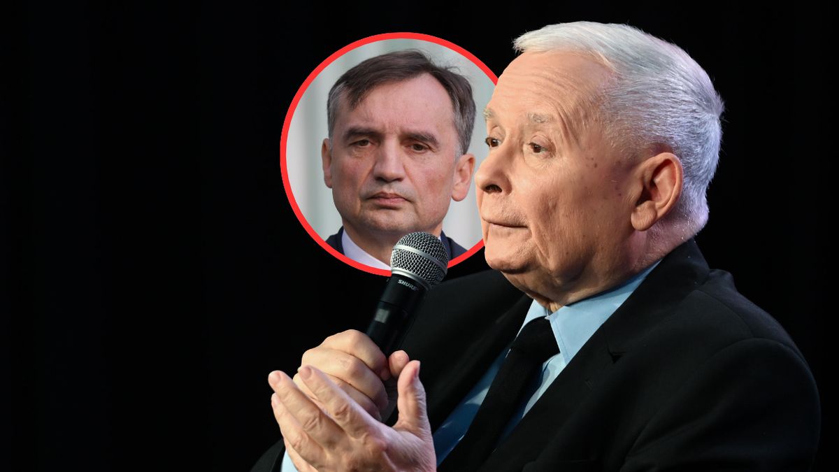 Jarosław Kaczyński zabrał głos w sprawie Zbigniewa Ziobry