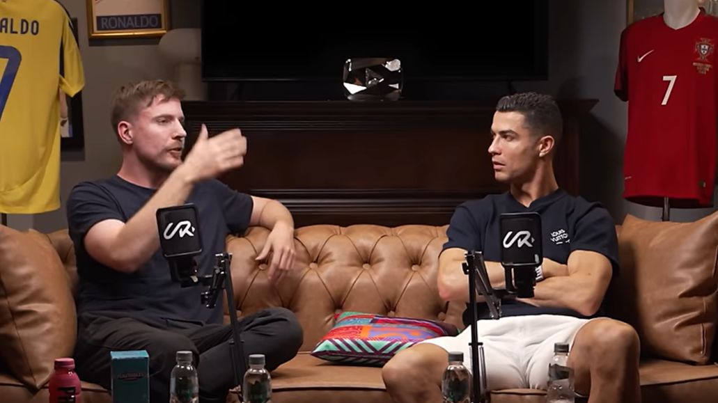 Mr Beast gościł na kanale YouTube Cristiano Ronaldo