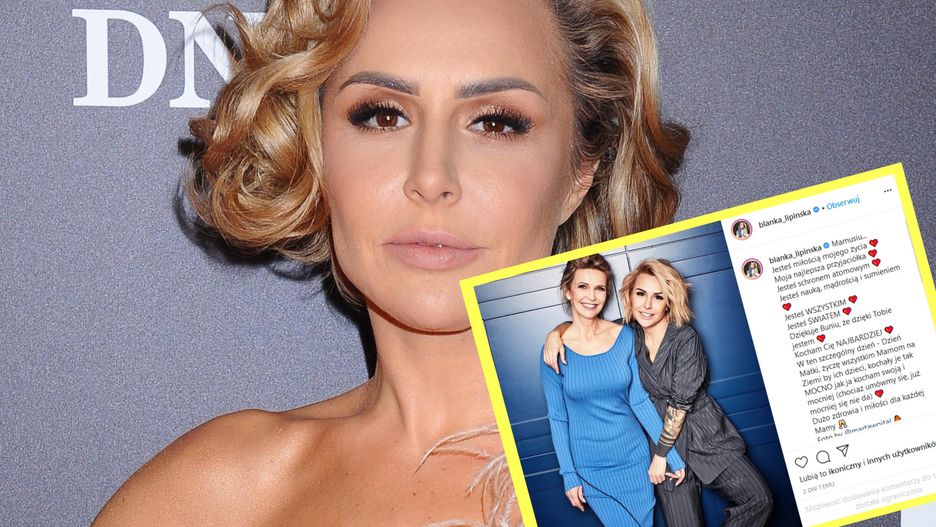 Blanka Lipińska złożyła życzenia swojej mamie i pokazała piękne zdjęcie