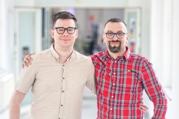 Michał Czarnecki skomentuje mecz w PR1, fot. Polskie Radio