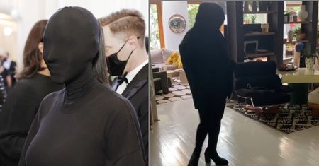 Katarzyna Nosowska idzie do sklepu wystrojona w mroczny kostium a la Kim Kardashian: "TYLKO SIATKI WEŹ" (FOTO)