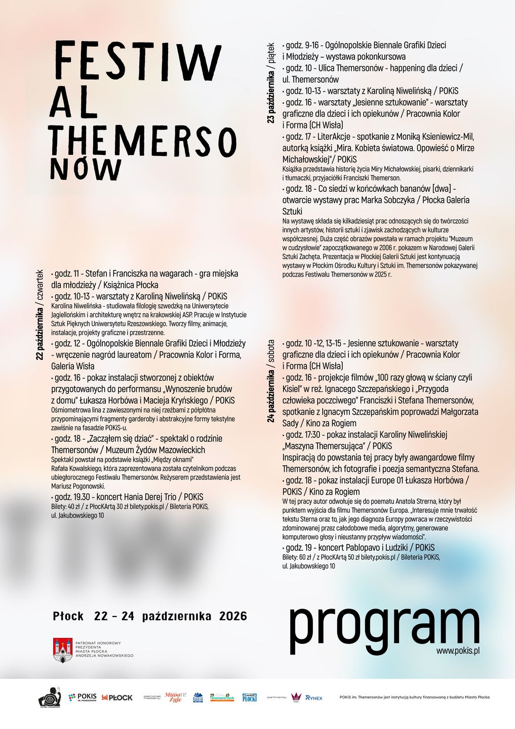 Program 17. Festiwali Themersonów 