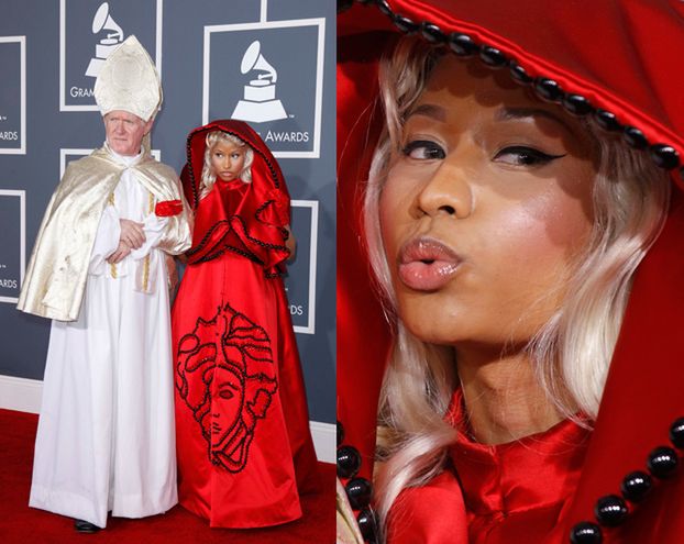 Nicki Minaj na imprezie z "PAPIEŻEM"! (PRZESADA?)