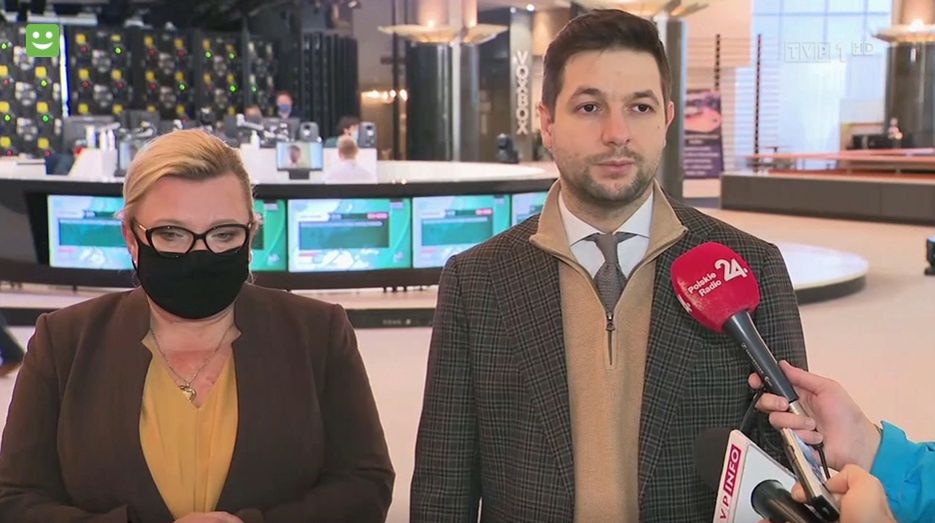 Beata Kempa i Patryk Jaki - polscy przedstawiciele w PE. Jaki mówił m.in. o aborcji na życzenie do 9 m-ca ciąży