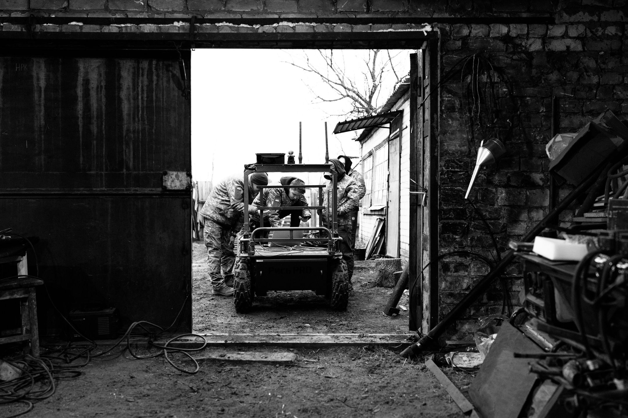 Piechota w pobliżu Pokrowska