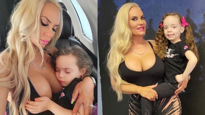 Coco Austin tłumaczy dlaczego karmi 5-letnią córkę piersią: "TERAZ NADAL MNIE CHCE"