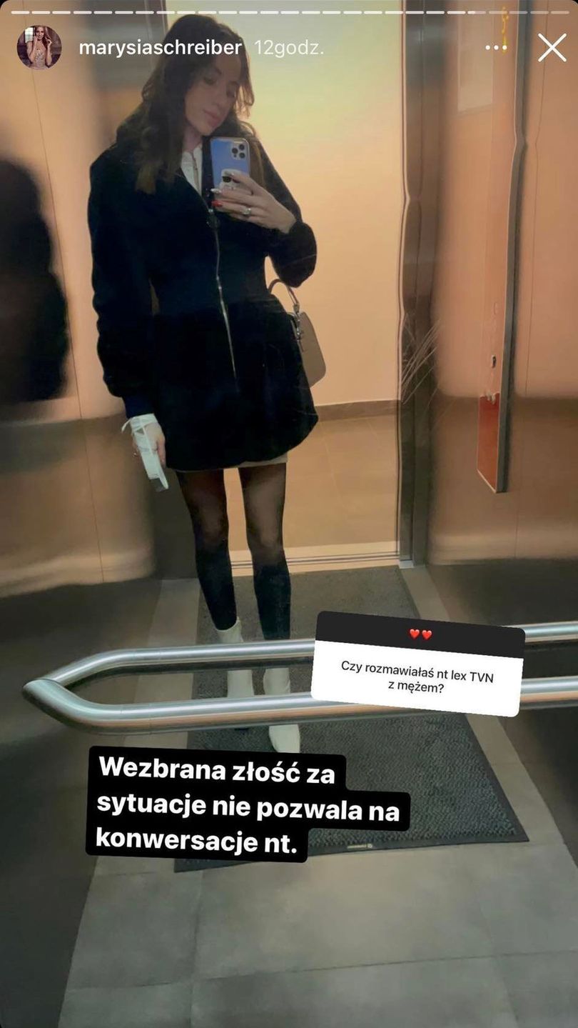 Marianna Schreiber żali się na podziały polityczne w rodzinie i brak wsparcia męża 