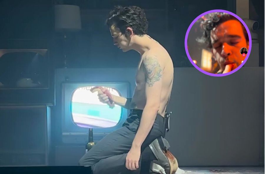 Zjadł na scenie surowe mięso. Czy Matty Healy oszalał? 