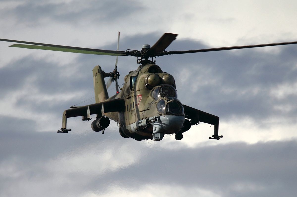 Mi-24 – ciężki śmigłowiec bojowy. Dla załóg - "latający czołg", dla wrogów - "diabelski rydwan"