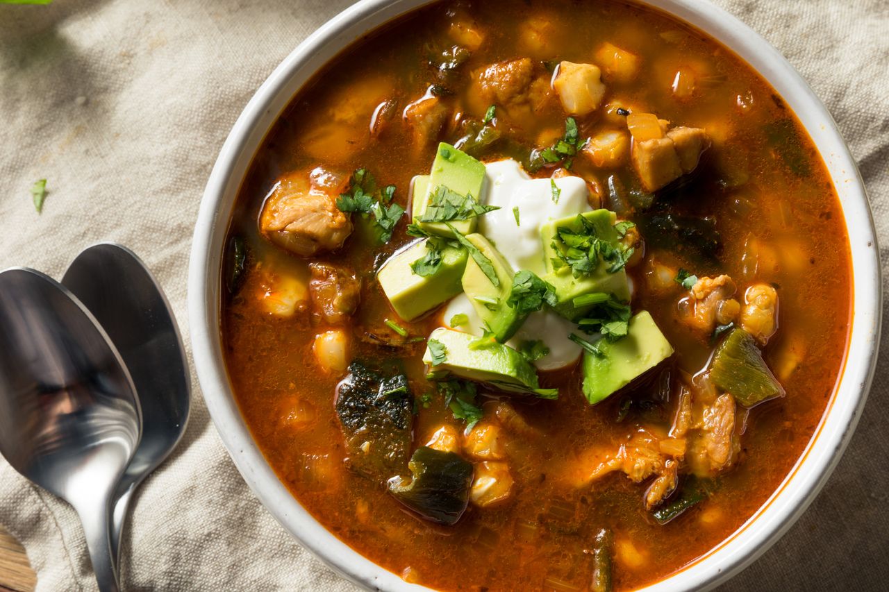 Meksykańska zupa „pienista”