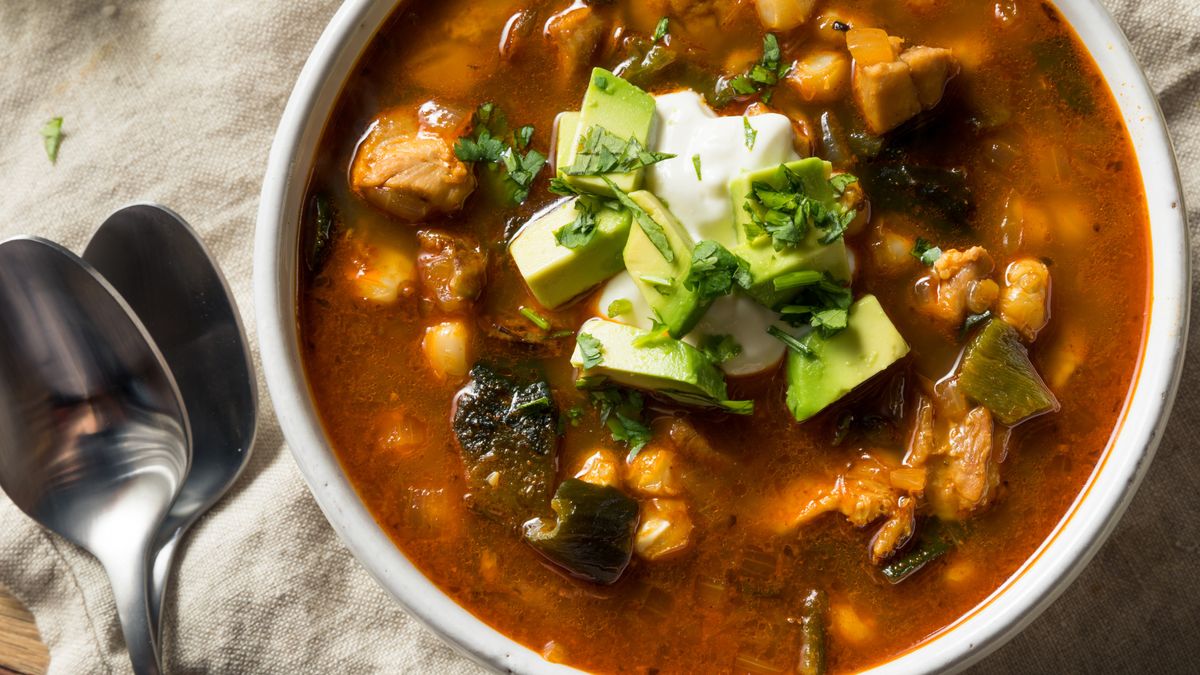 Meksykańska zupa „pienista”