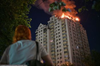 Masakra w Kijowie. Zginęło 25 osób, ratownicy przeszukują gruzy