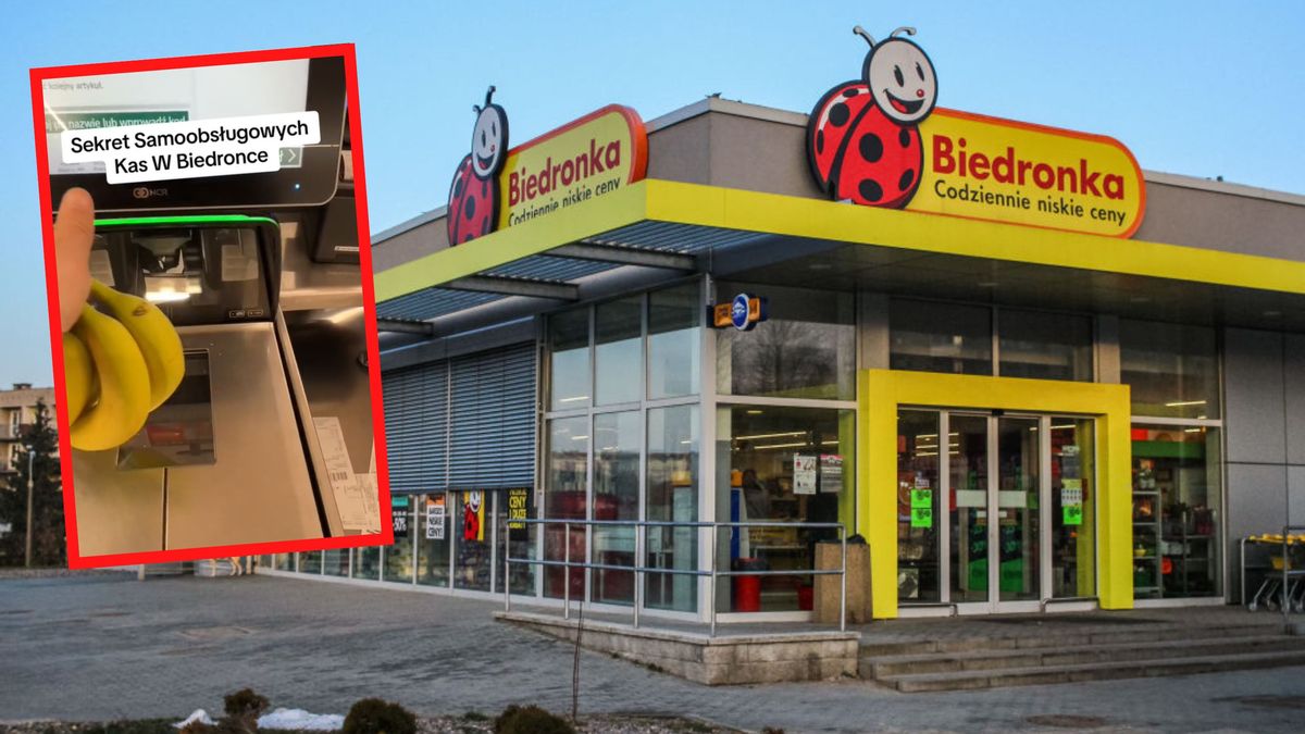 Ukryta funkcja kas samoobsługowych w Biedronce