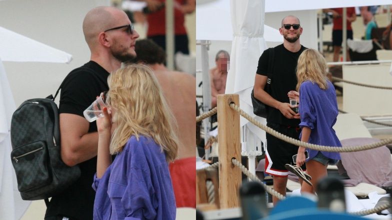 Bartosz Kurek i Anna Kurek w Sopocie