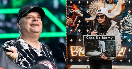 Krzysztof Skiba pieje z zachwytu nad żoną PROTESTUJĄCĄ pod butikiem Louis Vuitton: "Moja miłości, bratnia duszo"