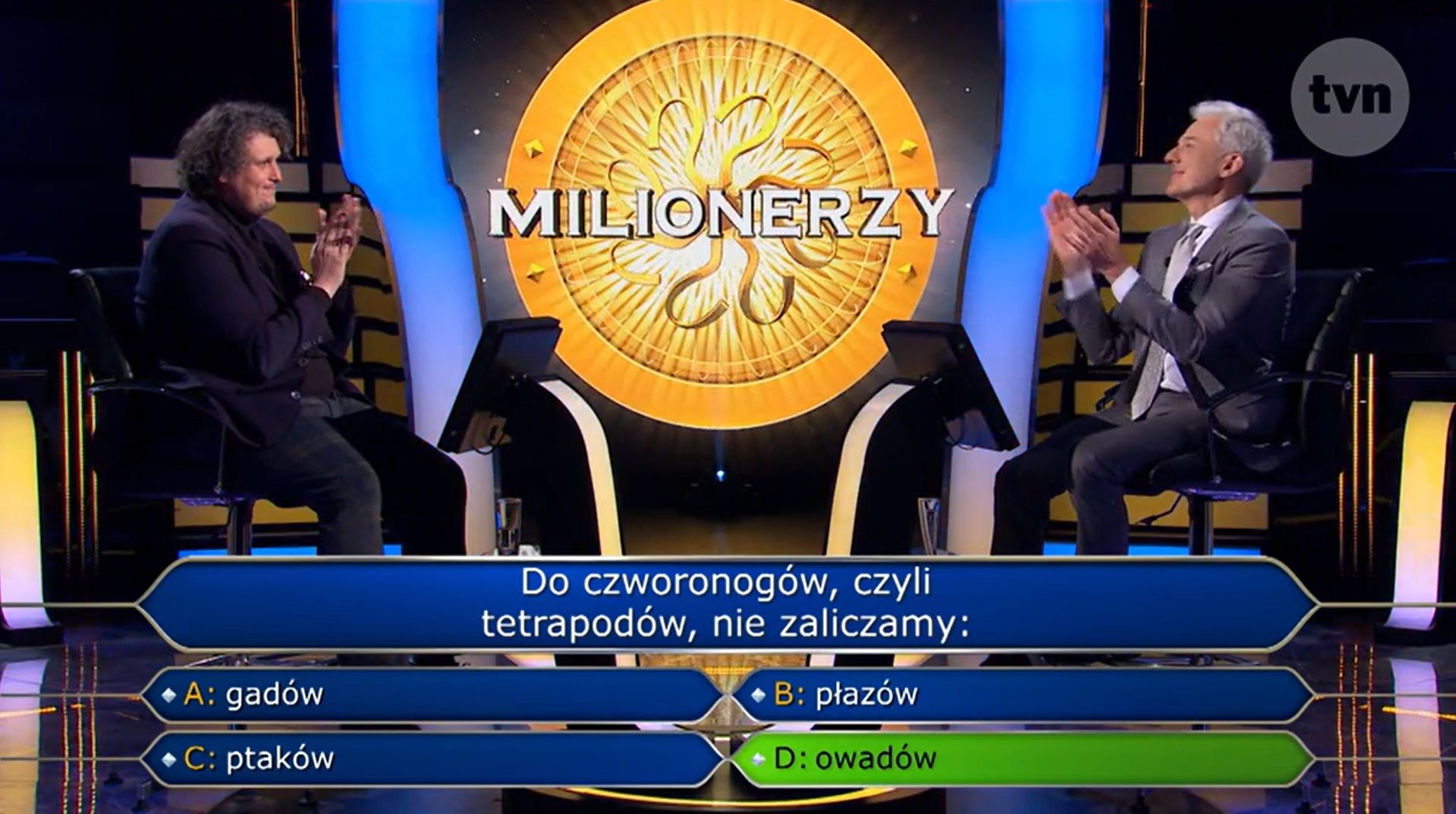 Mateusz Żaboklicki, zwycięzca "Milionerów"