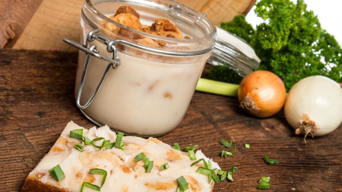 Przepis na domowy smalec. 