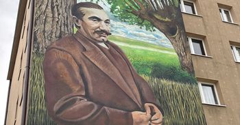 Bochnia: Nowy mural z cyklu "Ojcowie Niepodległości", tym razem Wincenty Witos