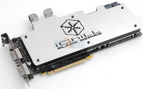 Chłodzony cieczą GeForce GTX 295 od Inno3D