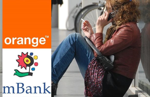 Smartfony za doładowania w Orange i przelewy do wszystkich z mobilnego mBanku
