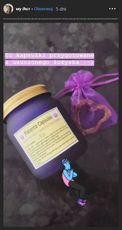 Sara pochwaliła się zdjęciem kapsułek wykonanych z łożyska