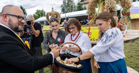 Cała gmina świętowała plony. Tak wyglądały dożynki w Złejwsi Wielkiej [zdjęcia]