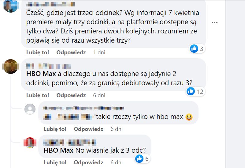 Widzowie narzekają na HBO Max