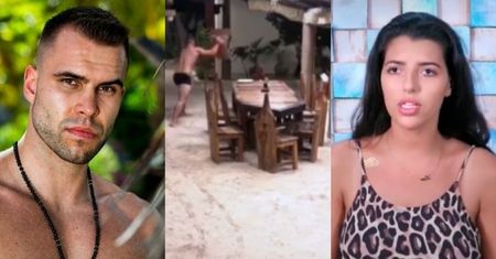 "Hotel Paradise". Kuba WPADA W FURIĘ z zazdrości o Luizę, po czym rozbija szybę i RZUCA KRZESŁEM!