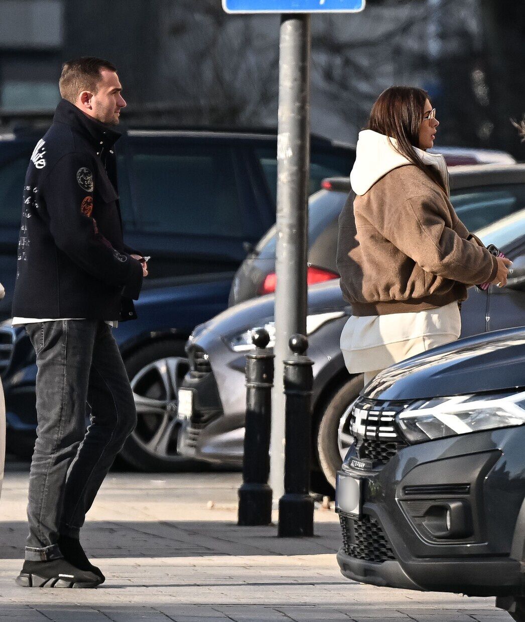 Klaudia Halejcio i Oskar Wojciechowski "przyłapani" na mieście