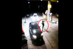 Szokujące nagranie ze stacji paliw