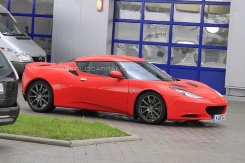 Lotus Evora S przyłapany na Nurburgringu