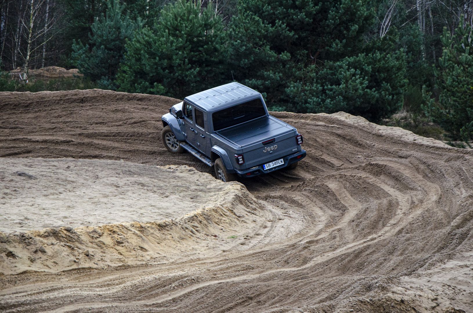 Jeep Gladiator na Poligonie4x4