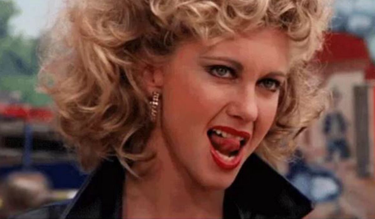 Olivia Newton-John w filmie "Grease"
