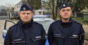 Dramatyczne chwile przy cmentarzu w Chodczu. Policjanci uratowali 65-latkę!