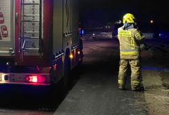 Pojazd ciężarowy przewrócił się na drodze S19. Utrudnienia z przejazdem w kierunku Rzeszowa