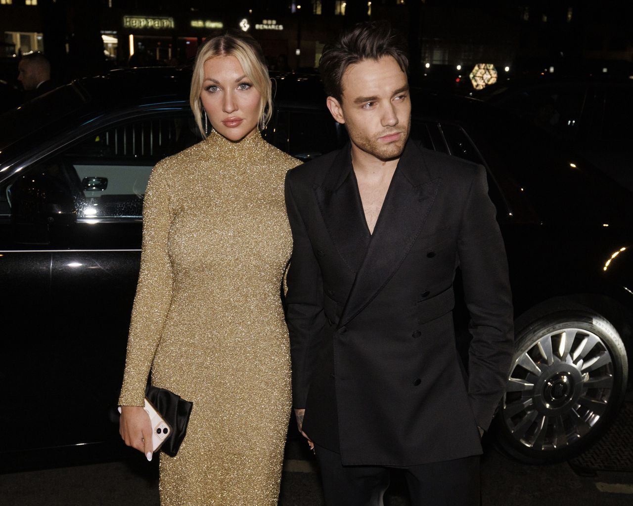 Kate Cassidy and Liam Payne attending the British Vogue and Tiffany & Co Fashion and Film event at Annabel's in London. Picture date: Sunday February 19, 2023. (Photo by Belinda Jiao/PA Images via Getty Images)