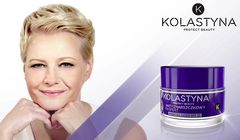 Małgorzata Kożuchowska reklamuje kremy przeciwzmarszczkowe Kolastyna (wideo)