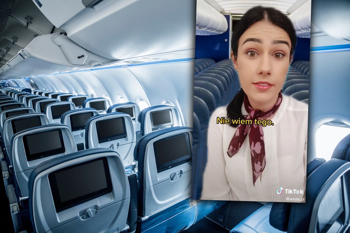 Stewardesa nagrała zabawny filmik o trudnych pytaniach pasażerów 