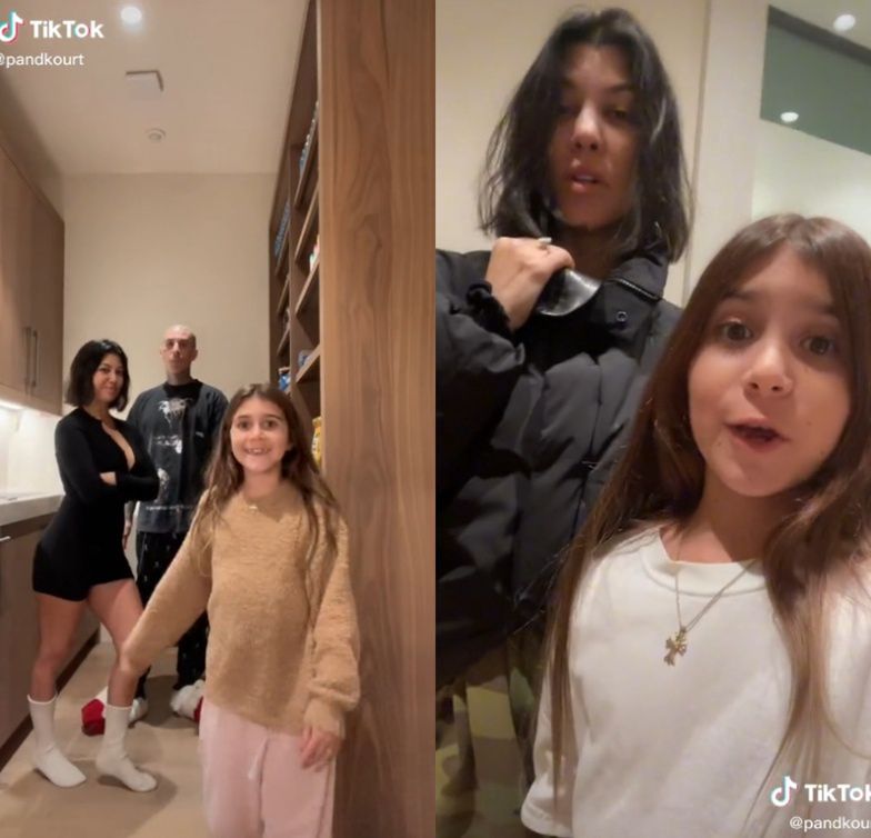 North West i Penelope Disick podbijają TikToka