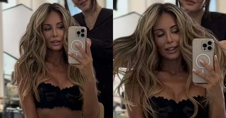 Odziana w bieliznę Małgorzata Rozenek prezentuje serię uwodzicielskich min. Fani dopytują: "Jak można być tak pięknym?"