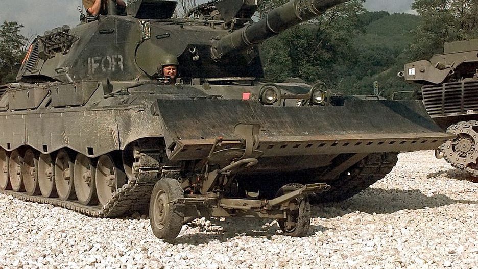 Duński czołg Leopard 1A5