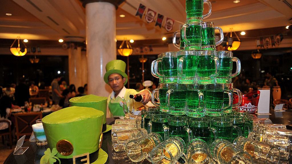 Zielone piwo to jeden z symboli dnia św. Patryka