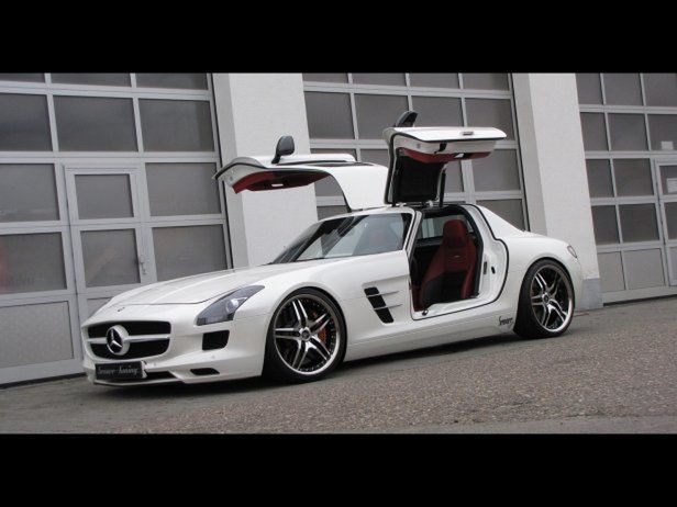 Biała Srebrna Strzała – Senner SLS AMG (2011)