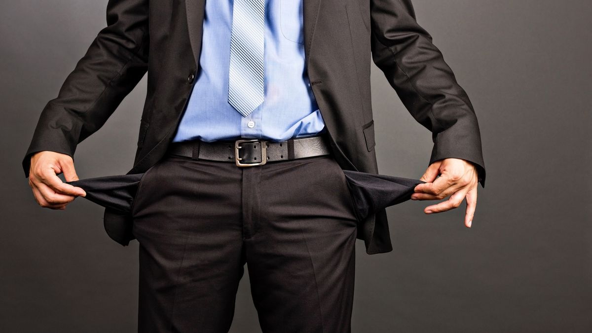 Puste kieszenie z depositphotos