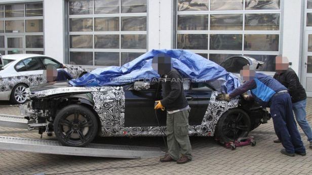 BMW M6 Crash