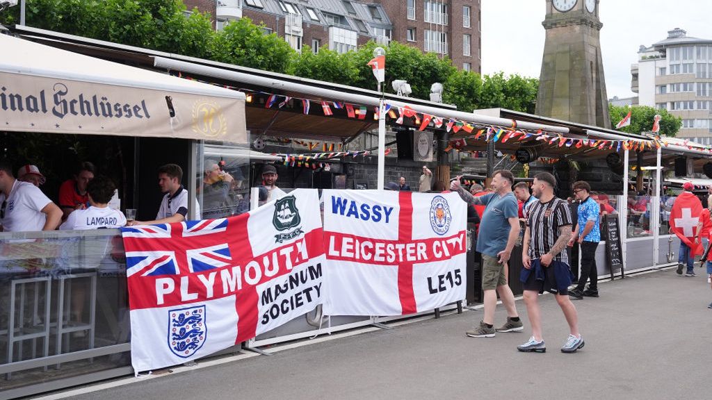 Na zdjęciu: kibice reprezentacji Anglii