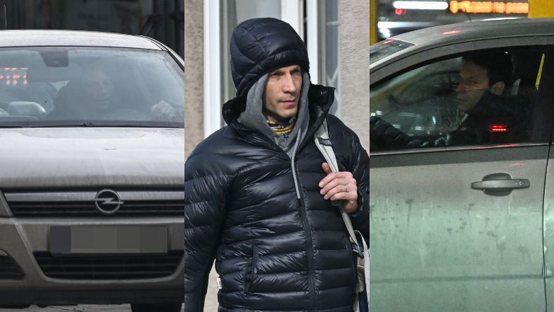 Tomasz Wolny wozi się po mieście zdezelowanym oplem